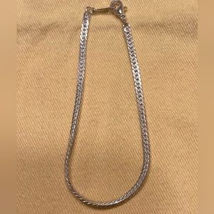silver chain necklace